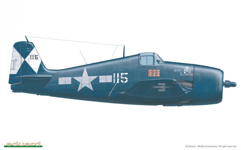 Eduard 7077 F6F-5 1/72 – zdjęcie 11