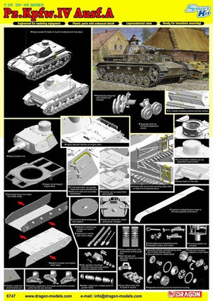 Dragon 6747 Pz.Kpfw.IV Ausf.A 1/35 – image 2