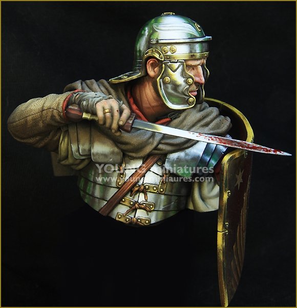 Young Miniatures YH1854 ROMAN LEGIONARY 1st Century 1/10 – immagine 7