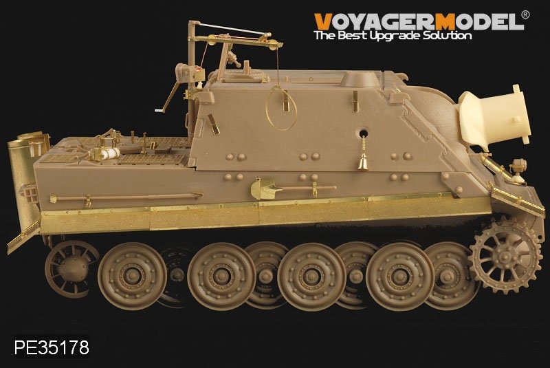 Maquette Voyager PE35178 Sturmtiger allemand de la Seconde Guerre mondiale pour Tamiya 35177 au 1/35 – image 5