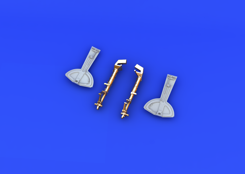 Eduard 632021 Bf 109G-6 undercarriage legs BRONZE 1/32 (Revell)