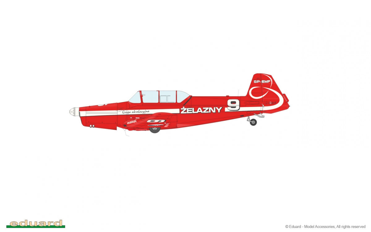 Eduard 82185 Z-526 Trenér Master 1/48 – zdjęcie 12