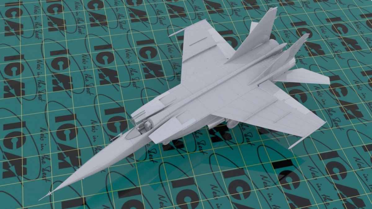 ICM 48904 MiG-25 RBF, Soviet Reconnaissance Plane 1/48 – zdjęcie 2
