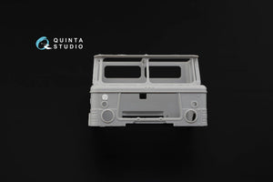 Intérieur imprimé en 3D et coloré sur papier décalcomanie Quinta Studio QD35002 GAZ-66 Family (pour maquettes Trumpeter) 1/35 – image 3