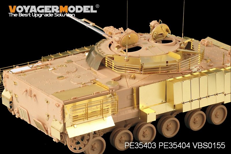Voyager Model PE35403 Modern Russian BMP-3 MICV w/Slat Amour for TRUMPETER 00365 1/35 – immagine 7
