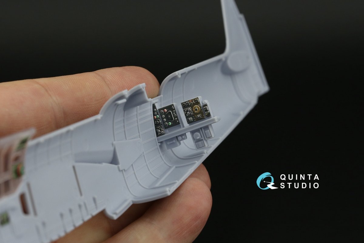 Quinta Studio QD48378 Bristol Blenheim Mk.I 3D-Printed &amp;amp; coloured Interior on decal paper (Airfix) 1/48 – immagine 4