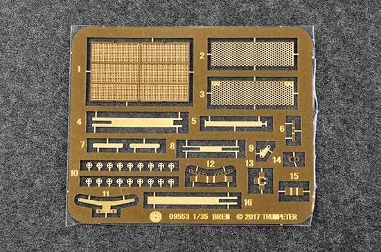 Trumpeter 09554 Russian BREM-1M Armoured Recovery Vehicle 1/35 – zdjęcie 3