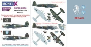 Montex K32227 He 111P 1/32