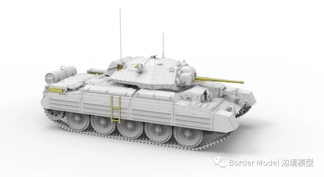 Maquette Border BT-015 Crusader Mk.II Char de croisière britannique MK.VI et char allemand Pzkpfw.MK V746(e) 1/35 – image 2