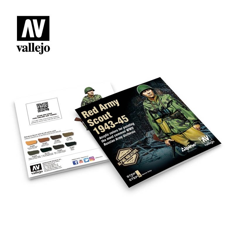 Vallejo 70248 Red Army Scout 1943-45 8x17ml – immagine 2