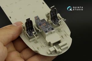 Quinta Studio QD+35108 MH-60L 3D-Printed &amp;amp; coloured Interior on decal paper (Kitty Hawk) (with 3D-printed resin parts) 1/35 – Bild 10