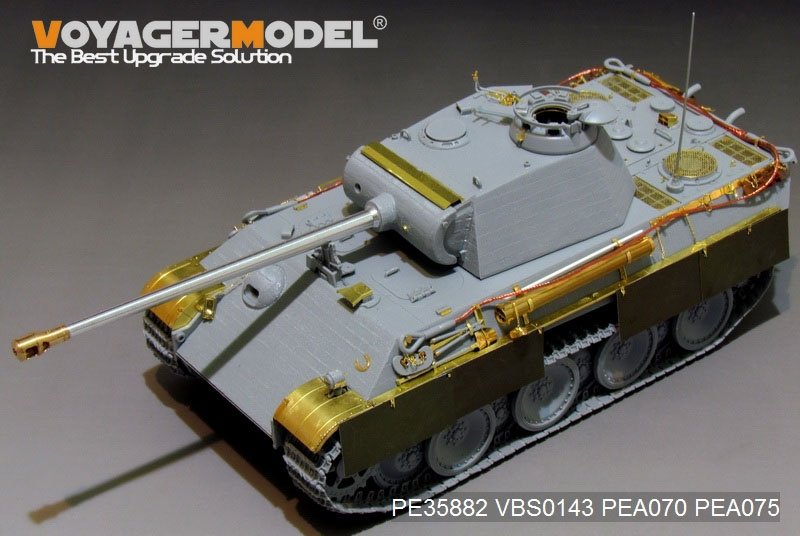 Voyager Model PE35882WWII German Panther G Early ver. Basic For DRAGON 1/35 – immagine 2