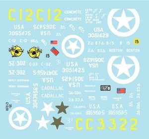 Décalcomanies Star Decals 35-C1229 US M5A1 Stuart 1/35 – image 3