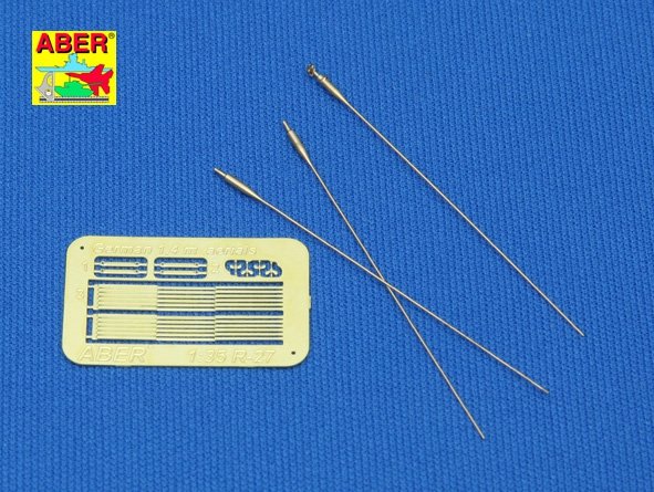 Aber R-27 German 1,4 m aerials (set of 3 pcs) 1/35