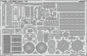 Eduard 49949 F-15C MSIP II interior 1/48 GREAT WALL HOBBY – immagine 2