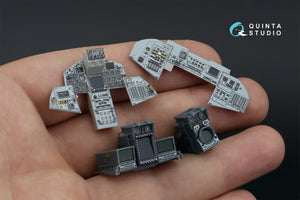 Quinta Studio QDS+32228 Tornado Gr.4 3D-Printed &amp;amp; coloured Interior on decal paper (Italeri) (Small version) (with 3D-printed resin parts) 1/32 – immagine 12