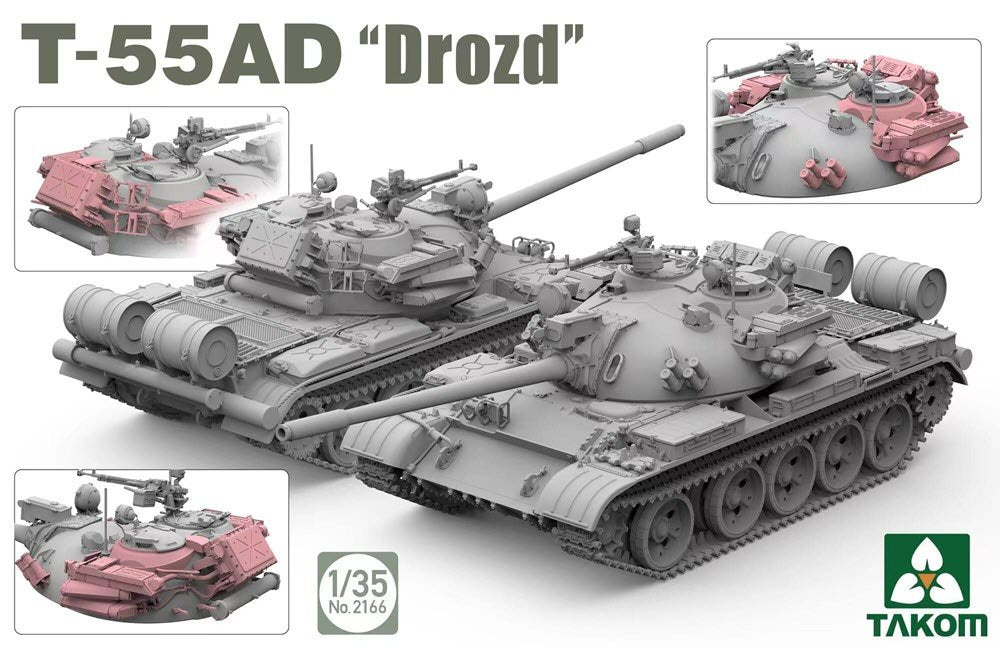 Takom 2166 T-55AD &amp;quot;Drozd&amp;quot; 1/35 – Bild 2