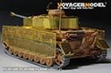 Voyager Model PEA446 WWII German Pz.Kpfw.IV Ausf.J &amp;quot;Thoma shields&amp;quot; wire mesh schürzen（Last Production）(For RFM 5033) 1/35 – immagine 3