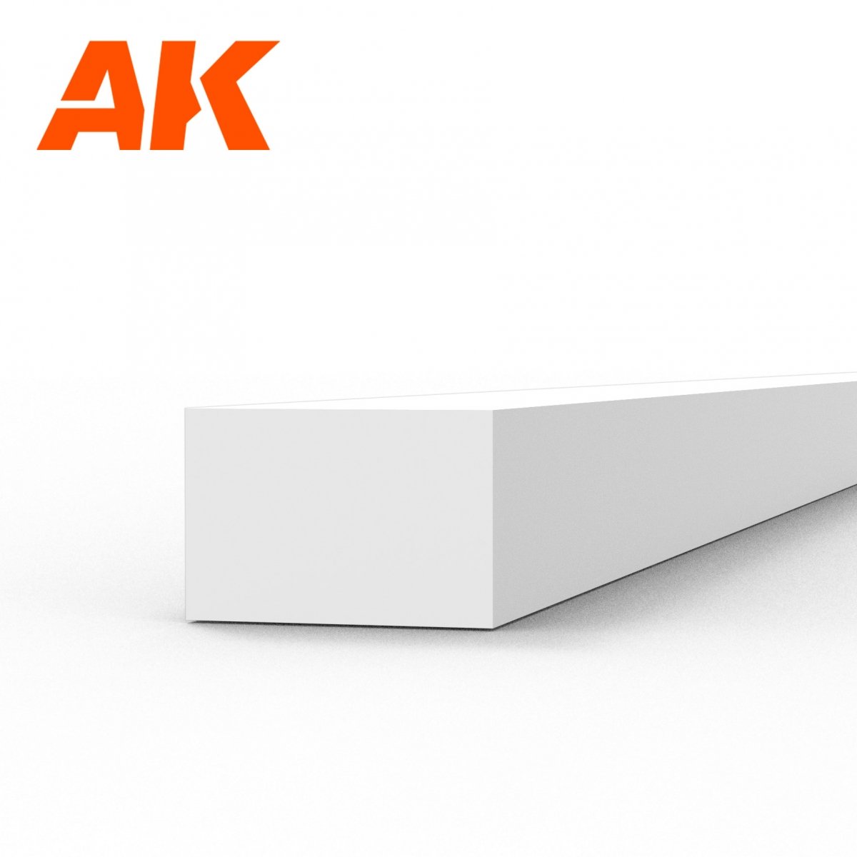 AK Interactive AK6530 STRIPS 2.00 X 3.00 X 350MM – STYRENE STRIP – (8 UNITS) – immagine 2