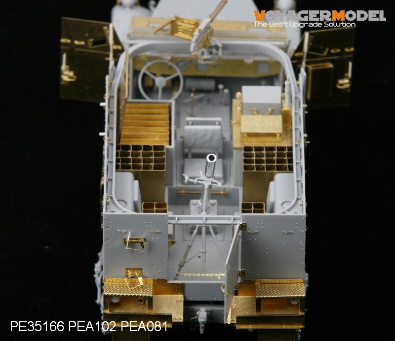 Voyager Model PE35166 WWII M4 81mm Mortar Carrier (For DRAGON 6361) 1/35 – immagine 4