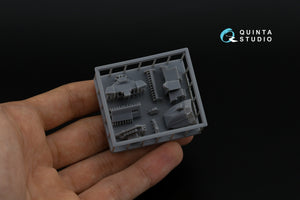 Quinta Studio QDS+48490 F-4S Phantom II 3D-Printed &amp;amp; coloured Interior on decal paper (Academy) (Small version) (with 3D-printed resin parts) 1/48 – immagine 4