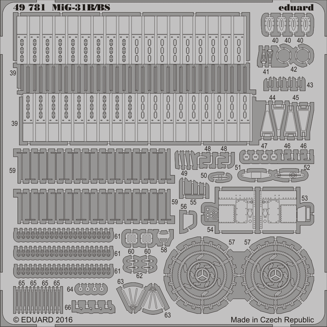 Eduard 49781 MiG-31B/ BS 1/48 AMK – imagen 2