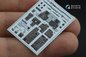 Quinta Studio QDS-48474 A-10C 3D-Printed coloured Interior on decal paper (GWH) (Small version) 1/48 – immagine 7