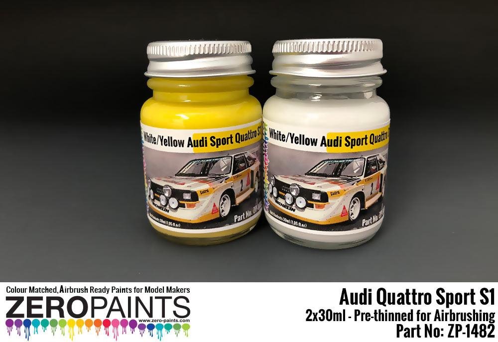 Zero Paints ZP-1482 Audi Quattro Sport S1 Paint Set 2x30ml