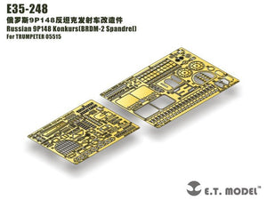 E.T. Model E35-248 Russian 9P148 Konkurs（BRDM-2 Spandrel）(For TRUMPETER 05515) 1/35