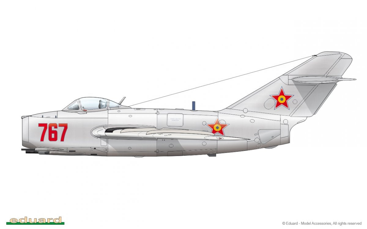 Eduard 7057 MiG-15 1/72 – zdjęcie 14