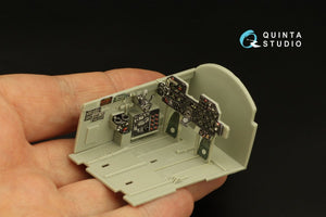 Quinta Studio QD32136 P-47D Razorback 3D-Printed &amp;amp; coloured Interior on decal paper (Trumpeter) 1/32 – immagine 6
