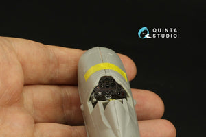 Quinta Studio QD48312 Gloster Gladiator MKII 3D-Printed &amp;amp; coloured Interior on decal paper (Roden) 1/48 – immagine 10
