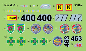 ICM 35016 Kozak-2 State Border Guard Service of Ukraine 1/35 – immagine 12