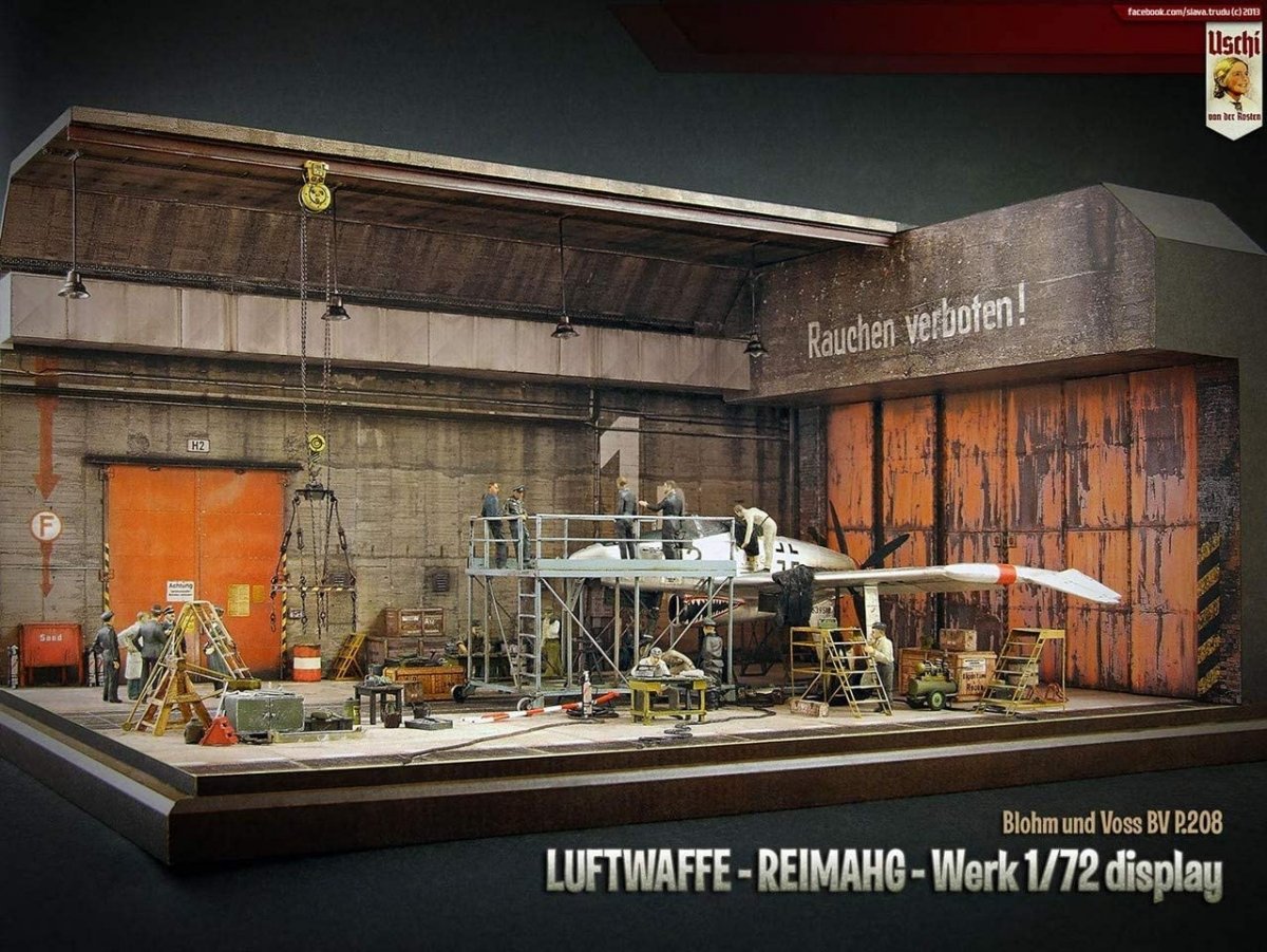 Uschi van der Rosten 5001 Reimahg Werk"Lachs" The whole kit 1/72
