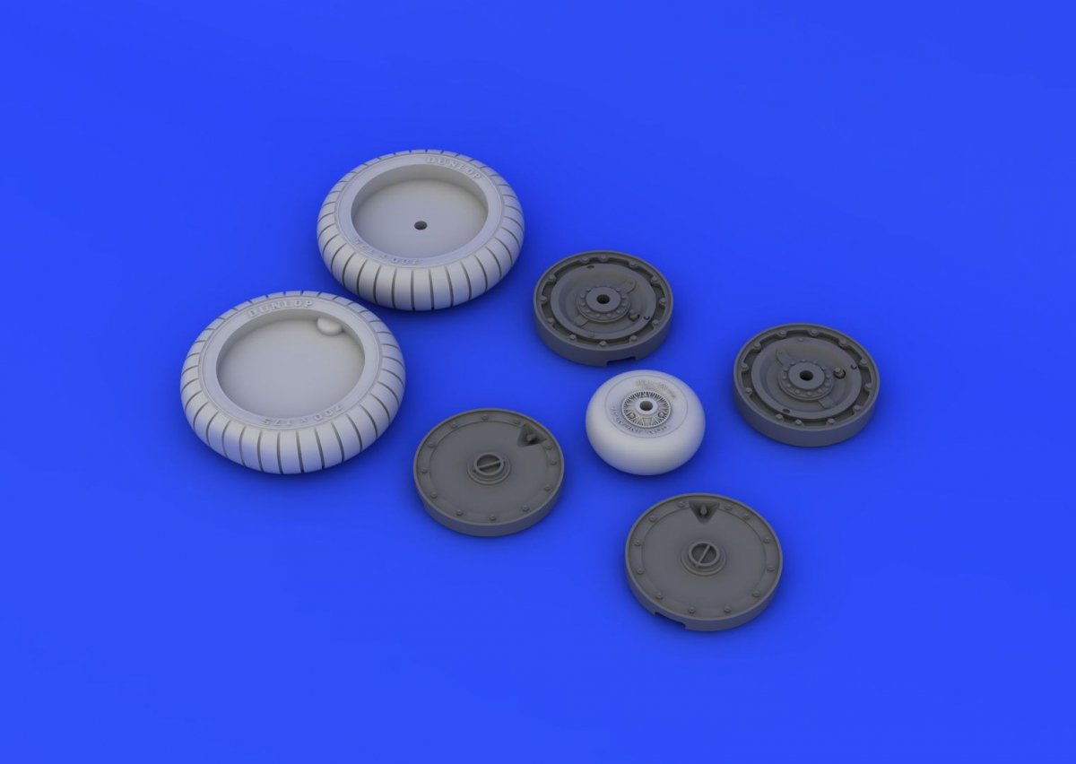 Eduard 632055 Fw 190F-8 wheels 1/32 Revell – Bild 3