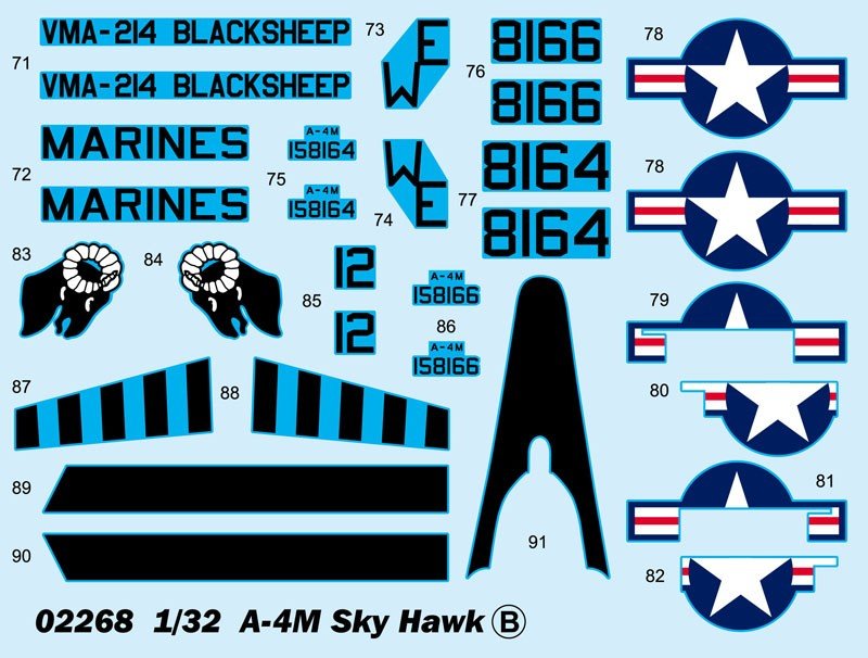 Trumpeter 02268 A-4M Skyhawk 1/32 – zdjęcie 5