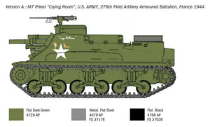 Italeri 6580 M7 Priest Howitzer Motor Carriage 1/35 – Bild 8