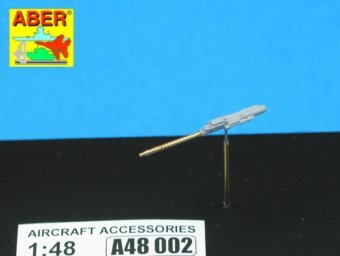 Aber A48 002 Set of 2 barrels for German 7,92 mm MG 17 aircraft machine guns 1/48 – Bild 4