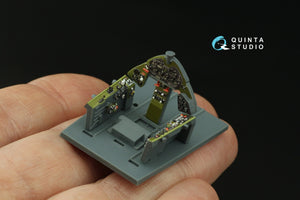 Quinta Studio QD48427 F6F-5 Hellcat 3D-Printed coloured Interior on decal paper (Eduard) 1/48 – immagine 8