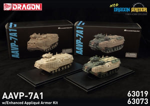 Dragon Armor 63019 AAVP-7A1 w/Enhanced Applique Armor Kit 1/72 – Bild 6