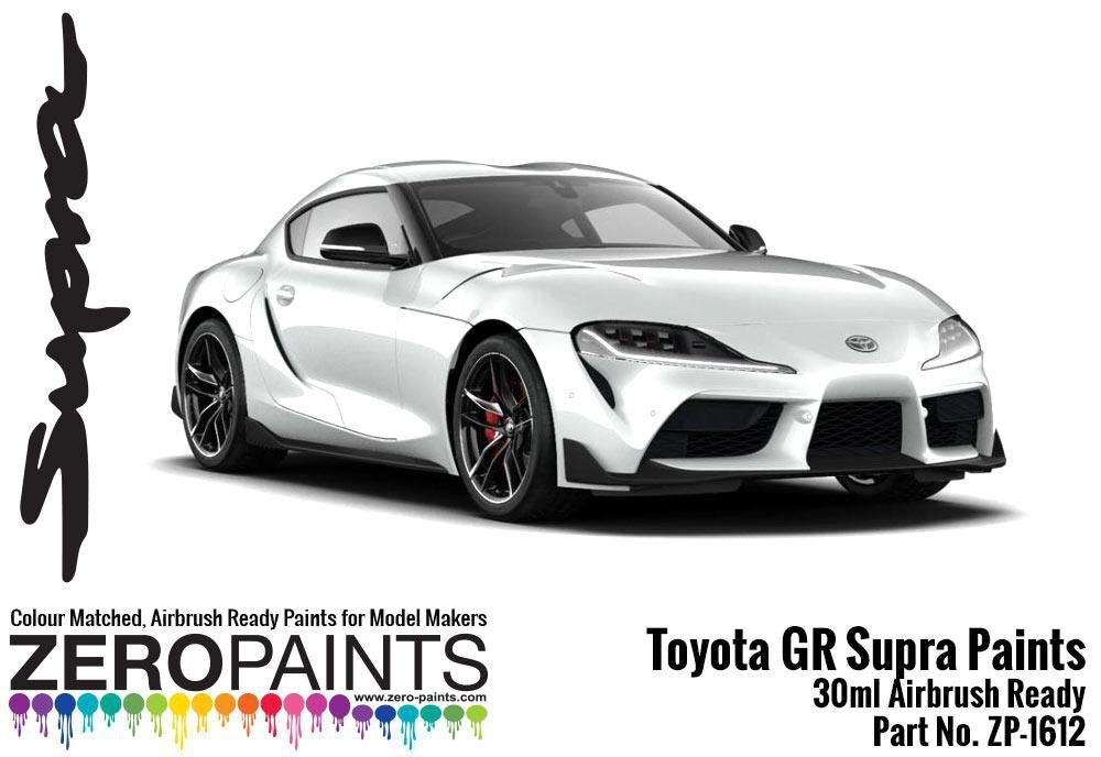 Peinture métallisée argent Toyota GR Supra Zero Paints ZP-1612-SM 30 ml