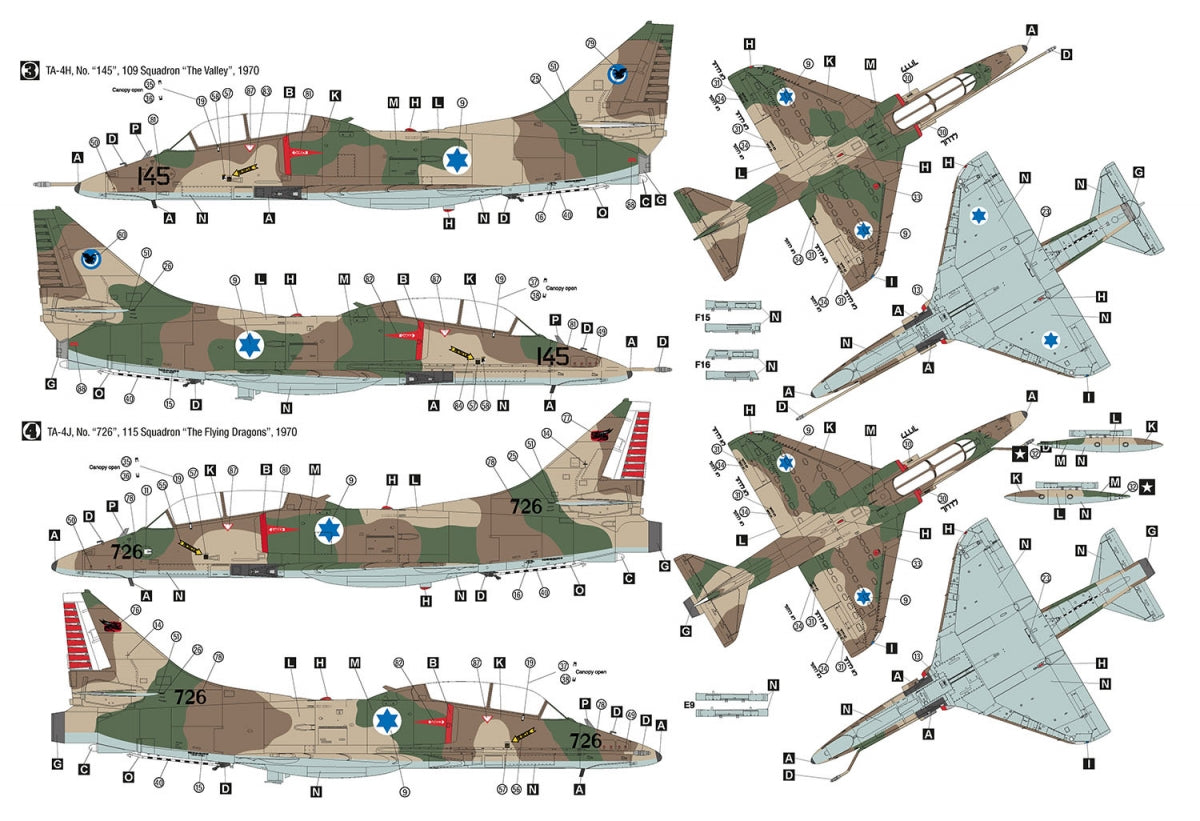 Hobby 2000 48035 Douglas TA-4H/J Skyhawk IAF ( HASEGAWA + CARTOGRAF + MASKI + 3D Print ) 1/48 – zdjęcie 3