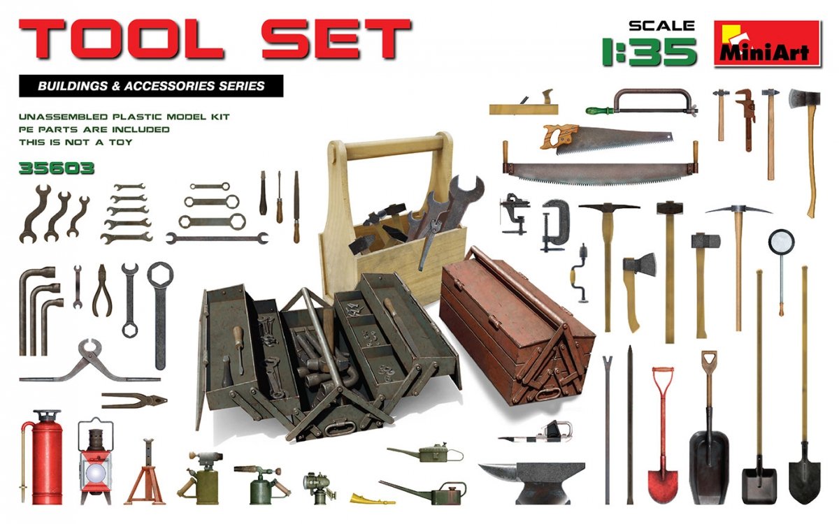 MiniArt 35603 TOOL SET 1/35