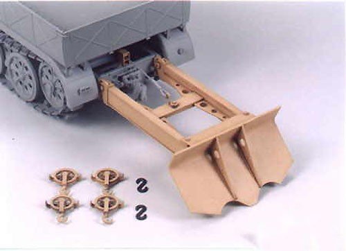 Tamiya 35243 Tank Recovery Accessory Set for German 18 Ton Half-Track 1/35 – Bild 2