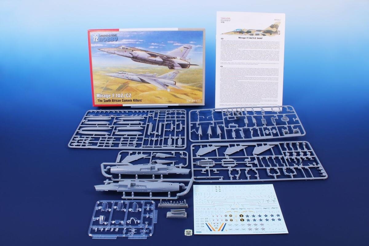 Special Hobby 72435 Mirage F.1AZ/CZ The South African Commie Killers 1/72 – immagine 2
