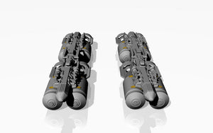 Armory Models ACA4810c MZBD-4UT w/ 4x OFAB-100-120 Soviet high-explosive bombs, resin ordnance set w/ PE parts 1/48 – Bild 3