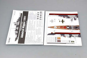 Trumpeter 05317 German Cruiser Admiral Hipper 1941 1/350 – imagen 2