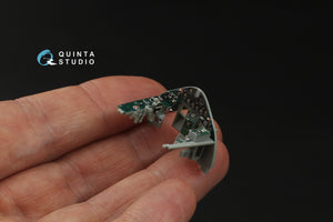 Quinta Studio QD48538 F4F-4 Wildcat 3D-Printed &amp;amp; coloured Interior on decal paper (Academy) 1/48 – immagine 10