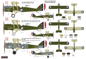 Kovozavody Prostejov KPM0311 Airco DH-9A „RAF“ 1/72 – immagine 2