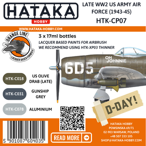 Hataka Hobby HTK-CP07 Late WW2 US Army Air Force (1943-45) – immagine 2